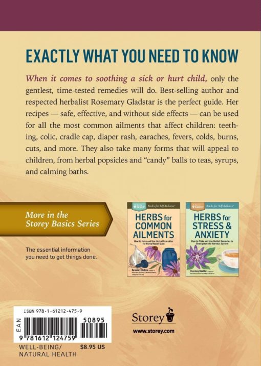 Herbs for Childrens Health back cover