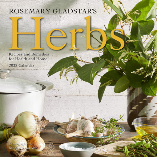 Rosemary Gladstars Herbal Calendar 2023 front cover