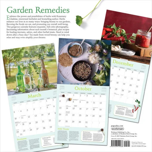 Rosemary Gladstar's Herbal Calendar 2024